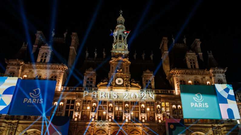 L'Hôtel de Ville de Paris, le 28 novembre 2023. (Photo: DIMITAR DILKOFF/AFP via Getty Images)