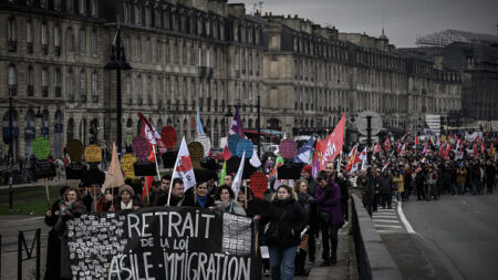 Loi immigration: les opposants dans la rue pour un «retrait total»