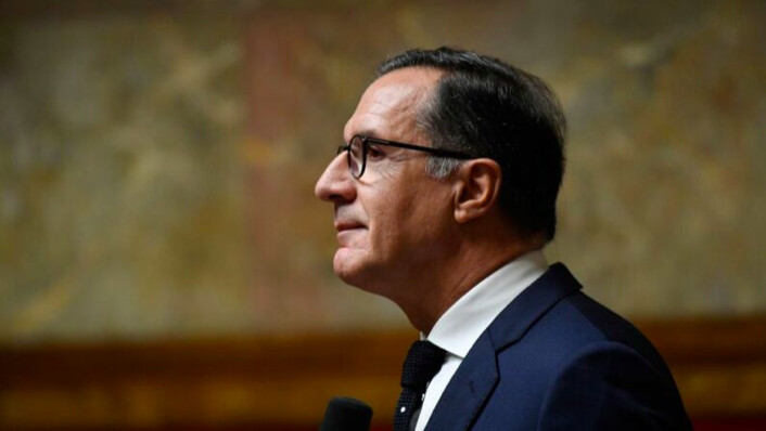 Yannick Fevennec descend en flammes le bureau de l'Assemblée nationale. (Photo: LIONEL BONAVENTURE/AFP via Getty Images)