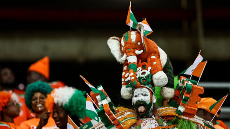 Le Nigeria s'est qualifié pour sa huitième finale de Coupe d'Afrique en venant à bout de l'Afrique du Sud. (Photo : FRANCK FIFE/AFP via Getty Images)