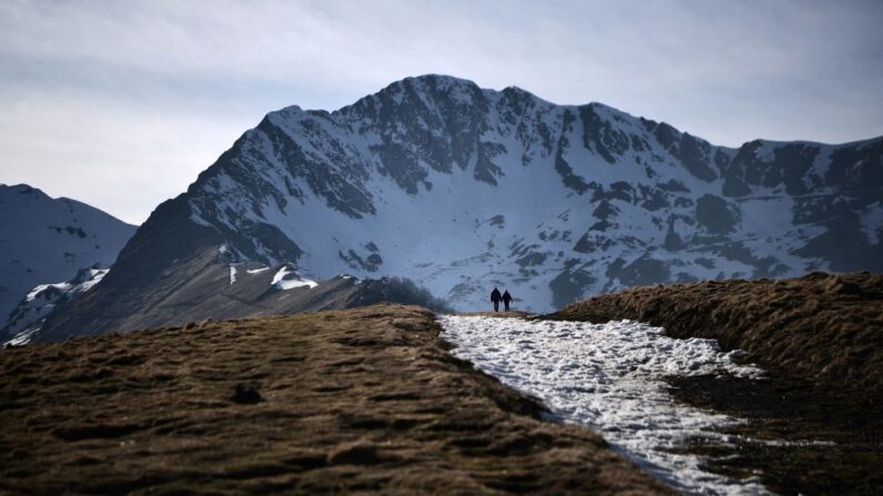 Le 15 février 2020, à la station de Superbagnères, près de Luchon, dans les Pyrénées. (Photo ANNE-CHRISTINE POUJOULAT/AFP via Getty Images)