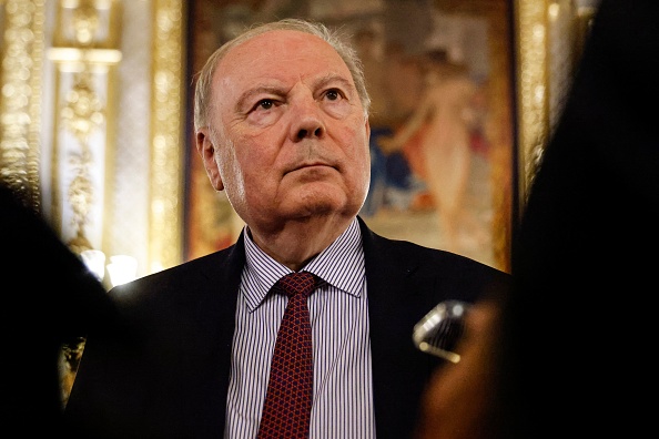 Le président du groupe parlementaire Union centriste du Sénat Hervé Marseille. (Photo LUDOVIC MARIN/AFP via Getty Images)