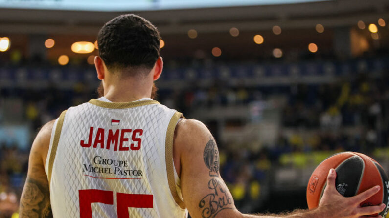 Monaco s'est qualifié pour le Top 8 de la Coupe de France de basket, qui se déroulera les 16 et 17 mars prochains à Trélazé. (Photo : ALTAN GOCHER/Middle East Images/AFP via Getty Images)