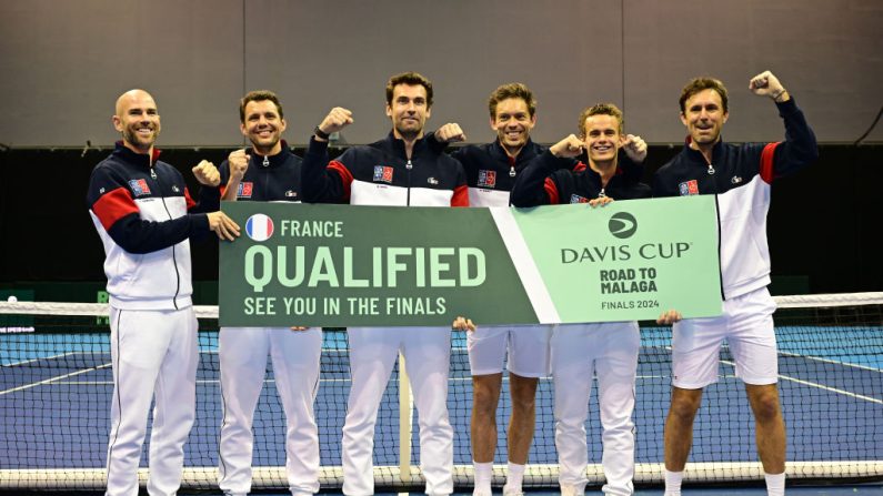 L'équipe de France de Coupe Davis n'a pas été gâtée par le tirage au sort mardi de la phase de groupes de la Coupe Davis qui verra les Tricolores affronter l'Espagne, l'Australie et la République tchèque à Valence (10-15 septembre). (Photo : Atsushi Tomura/Getty Images for ITF)