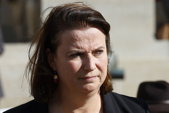 La Défenseure des droits Claire Hédon. (Photo LUDOVIC MARIN/POOL/AFP via Getty Images)