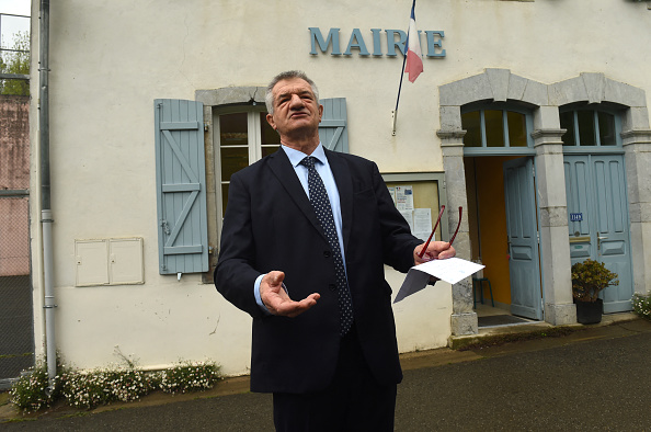 Jean Lassalle, tête de liste d'Alliance rurale aux élections européennes. (Photo GAIZKA IROZ/AFP via Getty Images)