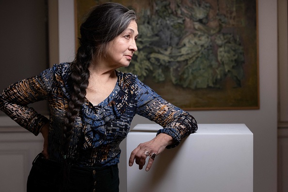 La chanteuse et musicienne française Catherine Ringer, à Paris le 24 janvier 2023.   (JOEL SAGET/AFP via Getty Images)