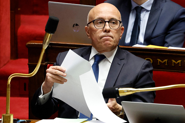 L'ancien chef du parti LR Éric Ciotti. (LUDOVIC MARIN/AFP via Getty Images)