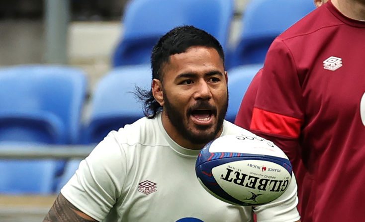 Bayonne a officialisé mardi soir l'arrivée du centre international anglais de Sale Manu Tuilagi, qui s'est engagé pour deux ans avec le club basque actuellement 8e de Top 14. (Photo : David Rogers/Getty Images)