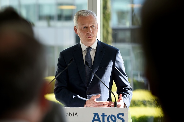 Le ministre de l'Économie Bruno Le Maire. (Photo PIERMONT/AFP via Getty Images)