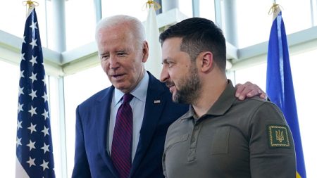 Le plan américain d’aide à l’Ukraine attend la signature de Joe Biden