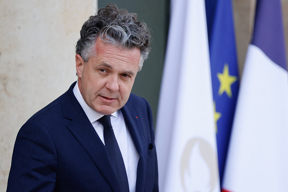 Le ministre de la Transition écologique Christophe Béchu. (Photo LUDOVIC MARIN/AFP via Getty Images)