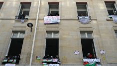 L’entrée de Sciences Po bloquée dans la nuit, la mobilisation pro-palestinienne se poursuit