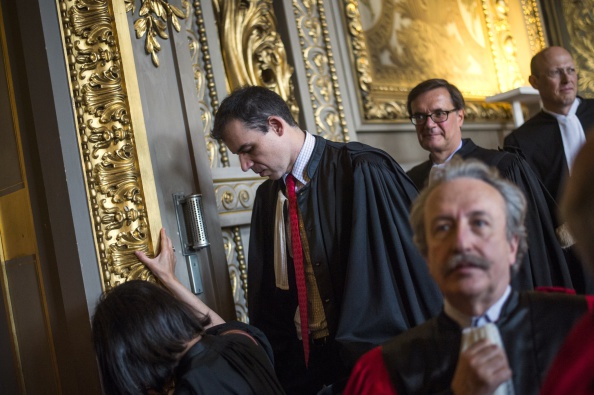 Hélène Gerhards a été mise en examen pour des faits qui auraient été commis entre 2008 et 2022, en particulier lors de son passage en Corse en tant que juge d'instruction. Illustration.
(Photo FRED DUFOUR/AFP via Getty Images)