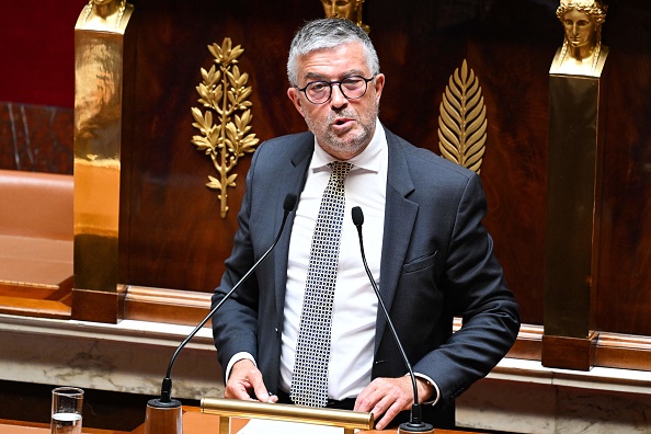 Le président du groupe Liot à l'Assemblée nationale Bertrand Pancher. (Photo BERTRAND GUAY/AFP via Getty Images)