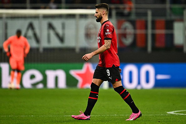 Le footballeur Olivier Giroud.  (GABRIEL BOUYS/AFP via Getty Images)