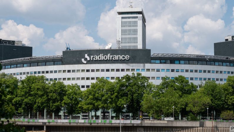 Siège de Radio France à Paris. (RICCARDO MILANI/Hans Lucas/AFP via Getty Images)