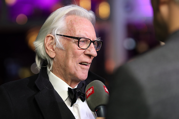 Donald Sutherland lors du 15e Festival du film de Zurich au Kino Corso, le 28 septembre 2019. (Andreas Rentz/Getty Images for ZFF)