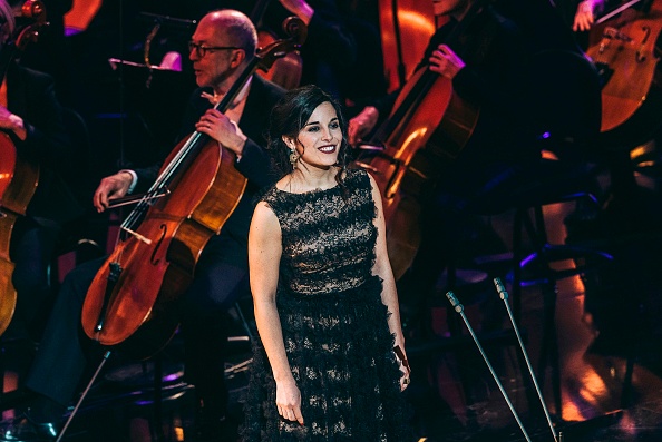 La cantatrice belge Jodie Devos à l'occasion des Victoires de la musique classique à lArsenal de Metz le 21 février 2020. (Photo CHRISTOPH DE BARRY/AFP via Getty Images)