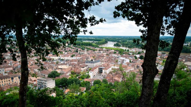 La ville de Moissac. (Photo : LIONEL BONAVENTURE/AFP via Getty Images)