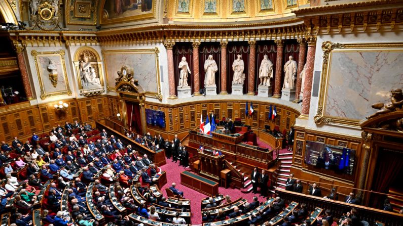 La Chambre du Sénat à Paris. (Aurelien Meunier/Getty Images)