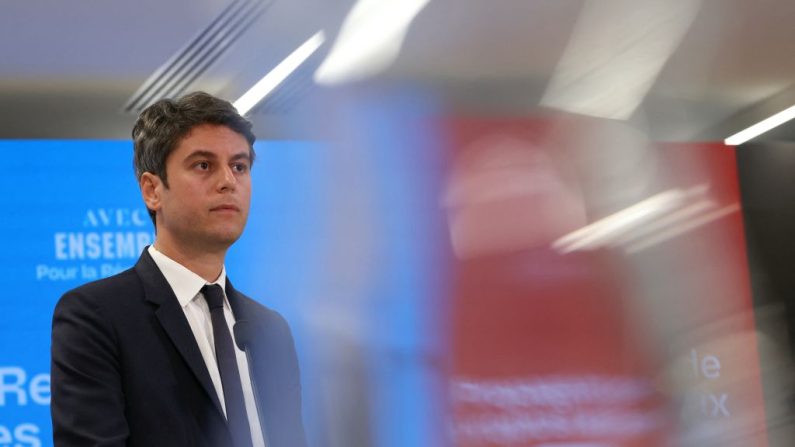 Gabriel Attal, à Paris, le 20 juin 2024. (Photo : ALAIN JOCARD/AFP via Getty Images)