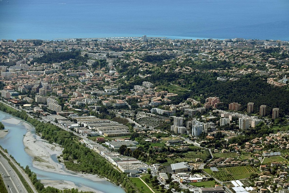 Ville de Nice (Alpes-Maritimes).  (ROBERT GRAHN/EUROLUFTBILD/AFP via Getty Images)