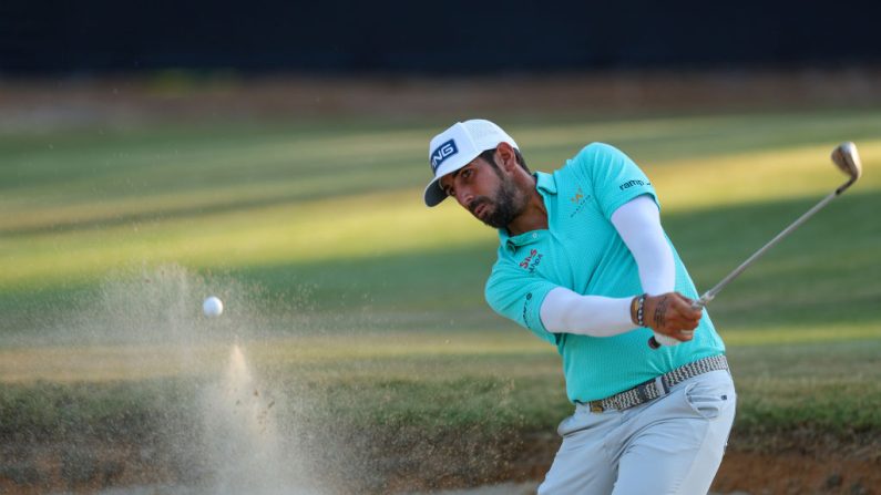 Dans la continuité d'une saison excellente, Matthieu Pavon est idéalement placé pour réussir le meilleur résultat de sa carrière sur un tournoi majeur avant le dernier tour dimanche. (Photo : Andrew Redington/Getty Images)