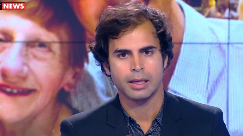 Marius Larrivé a livré son témoignage sur Cnews le 7 juin, racontant qui était cette grand-mère qu’il chérissait tant. (capture d'écran Cnews)