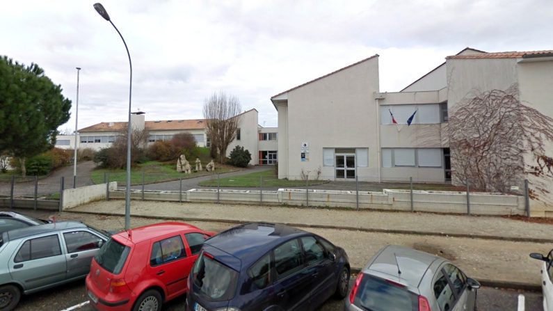 Vue du collège Canterane de Castelnau-de-Médoc. (Capture d'écran Google Street View)