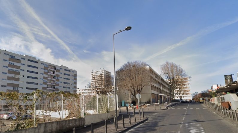 C'est dans sa chambre du quartier de la Busserine à Marseille que l'enfant a été retrouvée pendue. (Capture d'écran/Google Maps)