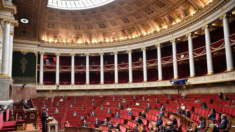 L'Assemblée nationale, illustration (DAVID NIVIERE/POOL/AFP via Getty Images)