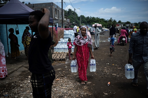 L'île française de Mayotte dans l'océan Indien.  (JULIEN DE ROSA/AFP via Getty Images)