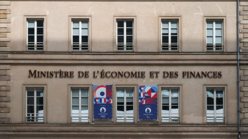 Ministère de l'Économie et des Finances à Bercy dans le 12e arrondissement de Paris. (RICCARDO MILANI/Hans Lucas/AFP via Getty Images)