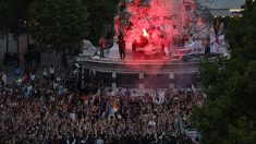 Paris : quelques milliers de manifestants protestent contre le Rassemblement national, juste après les résultats des législatives