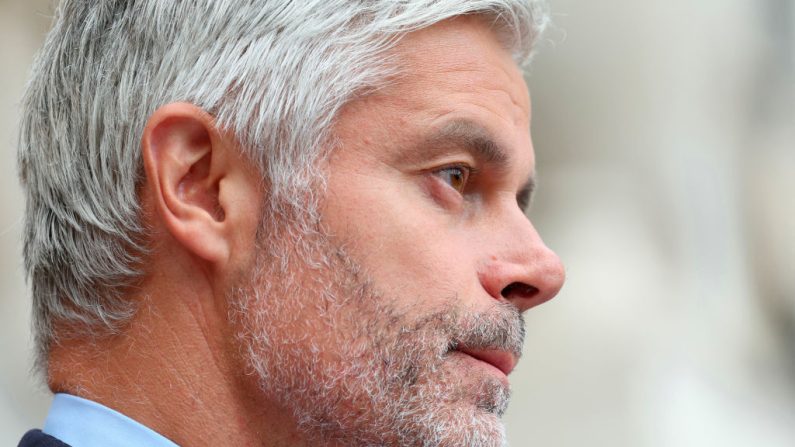 Le chef de file des députés Les Républicains (LR) Laurent Wauquiez. (ALAIN JOCARD/AFP via Getty Images)