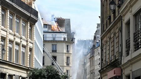 Deux blessés légers et deux personnes intoxiquées dans un incendie en plein cœur de Paris