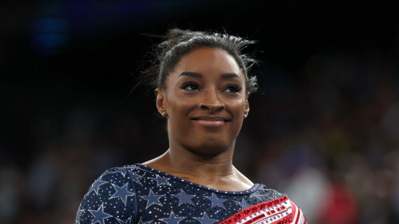 Simone Biles, le 30 juillet 2024 à Paris. (Photo : Naomi Baker/Getty Images)