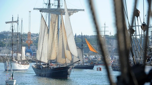 Fêtes maritimes de Brest 2016. (Photo par FRED TANNEAU/AFP via Getty Images)