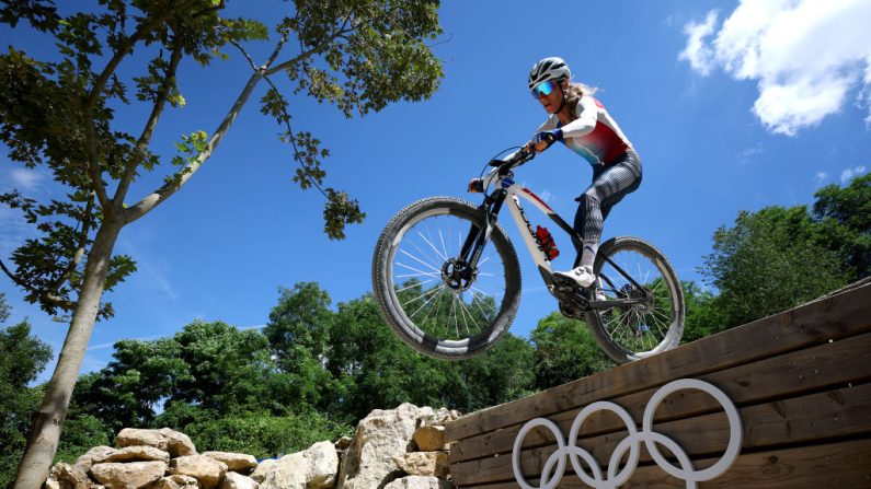 L'équipe de France de VTT vise "un 20 sur 20" aux Jeux Olympiques où elle peut espérer quatre médailles, sachant qu'il faudra déjà débloquer un compteur enrayé depuis douze ans. (Photo : Jared C. Tilton/Getty Images)