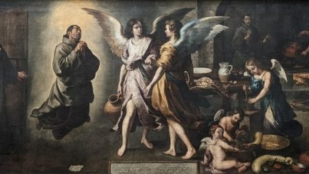 « La cuisine des anges » de Murillo : la bonne nourriture va de pair avec la bonté