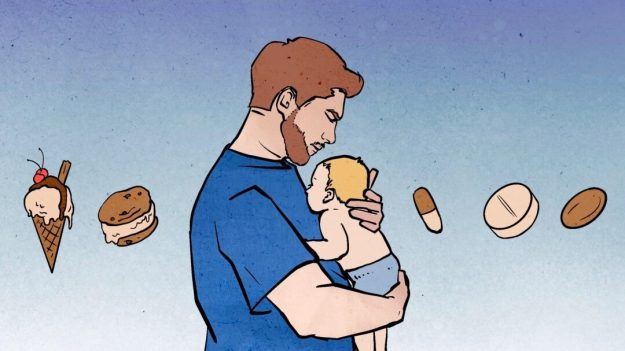 Comment le régime alimentaire d’un père influence la santé de ses enfants et petits-enfants