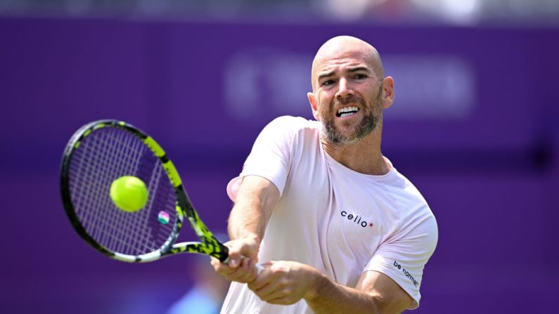 Caroline Garcia, a déploré "un moment compliqué", alors qu'Adrian Mannarino a lui mis fin à une mauvaise série avec un succès contre le Croate Borna Coric au premier tour de l'US Open de tennis mardi à New York. (Photo : Mike Hewitt/Getty Images)