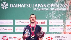 Badminton : exploit majeur d’Alex Lanier 19 ans, premier Français vainqueur du tournoi du Japon