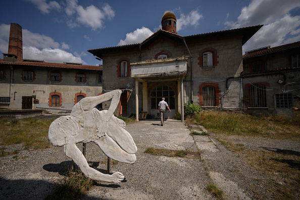 Vue générale de la prison Saint-Michel à Toulouse. (JONES/AFP via Getty Images)