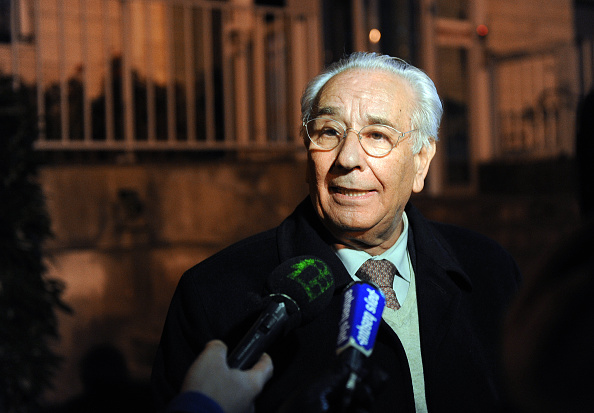 Didier Borotra, ancien sénateur et maire centriste de Biarritz. (GAIZKA IROZ/AFP via Getty Images)