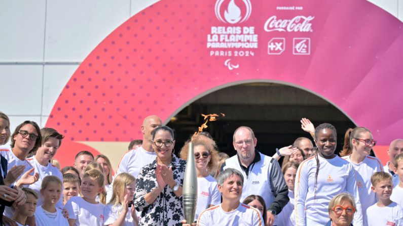 Les Jeux paralympiques de Paris, qui débutent le 28 août, accueilleront leurs épreuves sur 18 sites de compétition, dont 16 communes aux JO. (Photo : LOU BENOIST/AFP via Getty Images)