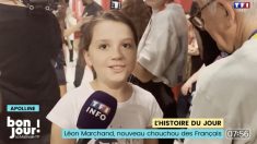 Léon Marchand retrouve une jeune fan qu’il avait ignorée, il va lui offrir un cadeau