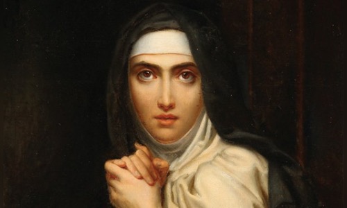 Thérèse d'Avila, par François Gérard, 1827. (Image : Wikimédia)