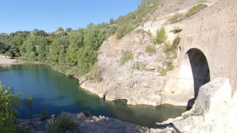 Le pont du Diable, à Saint-Jean-de-Fos (Hérault). (Capture d'écran Google Maps)